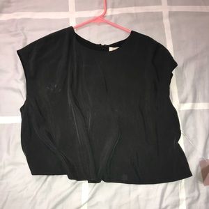 Black Boxy Top